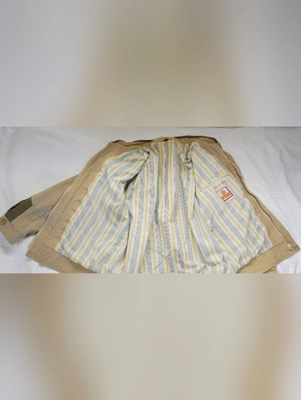 Baracuta Men’s Beige Field Jacket Size 40 - Picture 4 of 6
